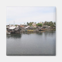 Visayan fishing village magnets