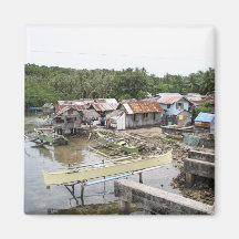 Visayan fishing village magnets