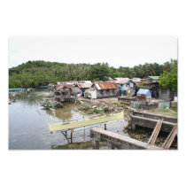 Visayan fishing village photograph