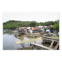 Visayan fishing village photograph