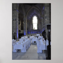 Visby Gotland Island Wedding Banquet Church Ruin Posters