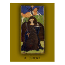 Visconti-Sforza Tarot Card Images on Cards Postcards