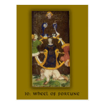 Visconti-Sforza Tarot Card Images on Cards Postcards
