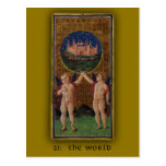 Visconti-Sforza Tarot Card Images on Cards Postcards