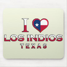 Visibilité directe Indios, le Texas Tapis De Souris