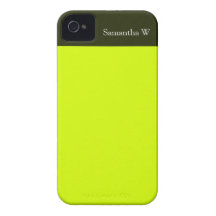 Visibilité jaune et élevée au néon coque iPhone 4 Case-Mate