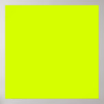 Visibilité jaune et élevée au néon posters