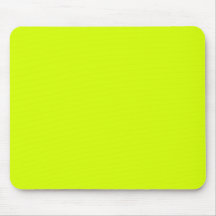 Visibilité jaune et élevée au néon tapis de souris