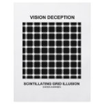 Vision Deception Scintillating Grid Illusion Personalized Flyer