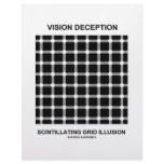 Vision Deception Scintillating Grid Illusion Personalized Letterhead