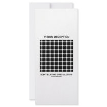 Vision Deception Scintillating Grid Illusion