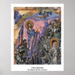 Vision d'Ezekiel par le maître des sermons Posters
