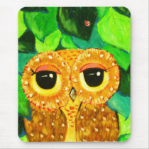 Vision Of Green Mouse Pad