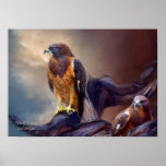 Vision Of The Hawk 2 Art Poster/Print