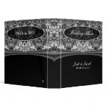 Visionary Damask Black White Album Binder
