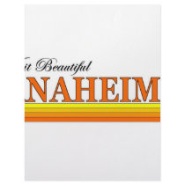 Visit Beautiful Anaheim, California Letterhead Design
