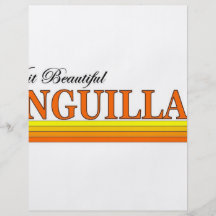 Visit Beautiful Anguilla Flyer Design