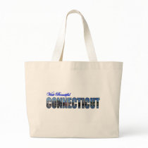Visit Beautiful Connecticut Tote Bags
