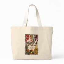 Visit colourful Queensland Tote Bags