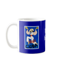 Visit Cuba Vintage Travel Art Coffee Mugs