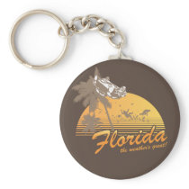 Visit Florida, the Weather's Great - hurricane keychains