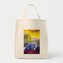 Visit Greece by Car - Tote Bag