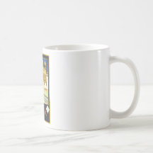 Visit India Vintage Travel Art Coffee Mugs