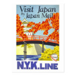 Visit Japan By Mail - N.Y.K. Lines postcards