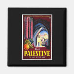 Visit Palestine Holy Land Vintage Travel Art Magnets
