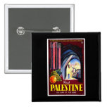 Visit Palestine Holy Land Vintage Travel Art Pins