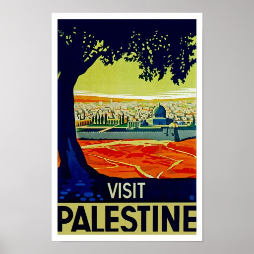 Visit Palestine Posters