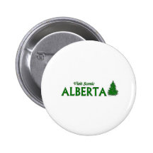 Visit Scenic Alberta Pinback Button
