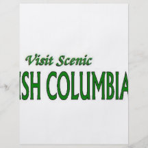 Visit Scenic British Columbia Custom Flyer