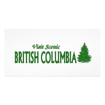 Visit Scenic British Columbia Photo Greeting Card