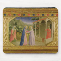 Visitation, from predella Annunciation Mouse Pad