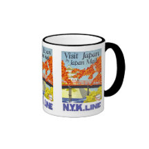 Visite Japon par la poste - N.Y.K. Lines Tasses À Café