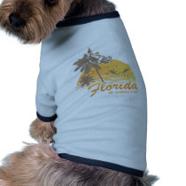 Visitez la Floride, le temps splendide - ouragan vêtements pour animaux domestiques