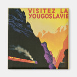 Visitez La Yougoslavie Fridge Magnets