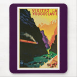 Visitez La Yougoslavie Mouse Pads