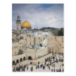 Visitors, Western Wall Plaza & Dome of the Rock Post Cards