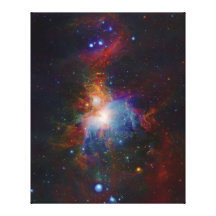 VISTA's infrared view of the Orion Nebula Stretched Canvas Prints
