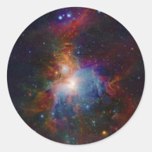VISTA's infrared view of the Orion Nebula Sticker