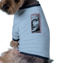 Visualize Shakespeare Dog T Shirt
