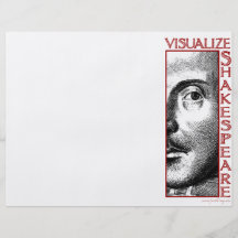Visualize Shakespeare Full Color Flyer