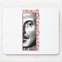 Visualize Shakespeare Mousepad