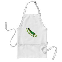 Visualize World Peas Apron