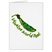 Visualize World Peas Card