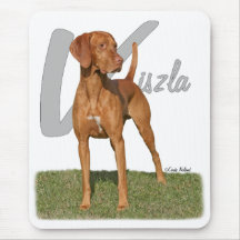 Viszla hunting dog Mousepad