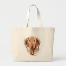 Viszla Portrait Canvas Bag