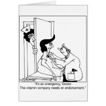 Vitamin Emergency Endorsement Needed Cards